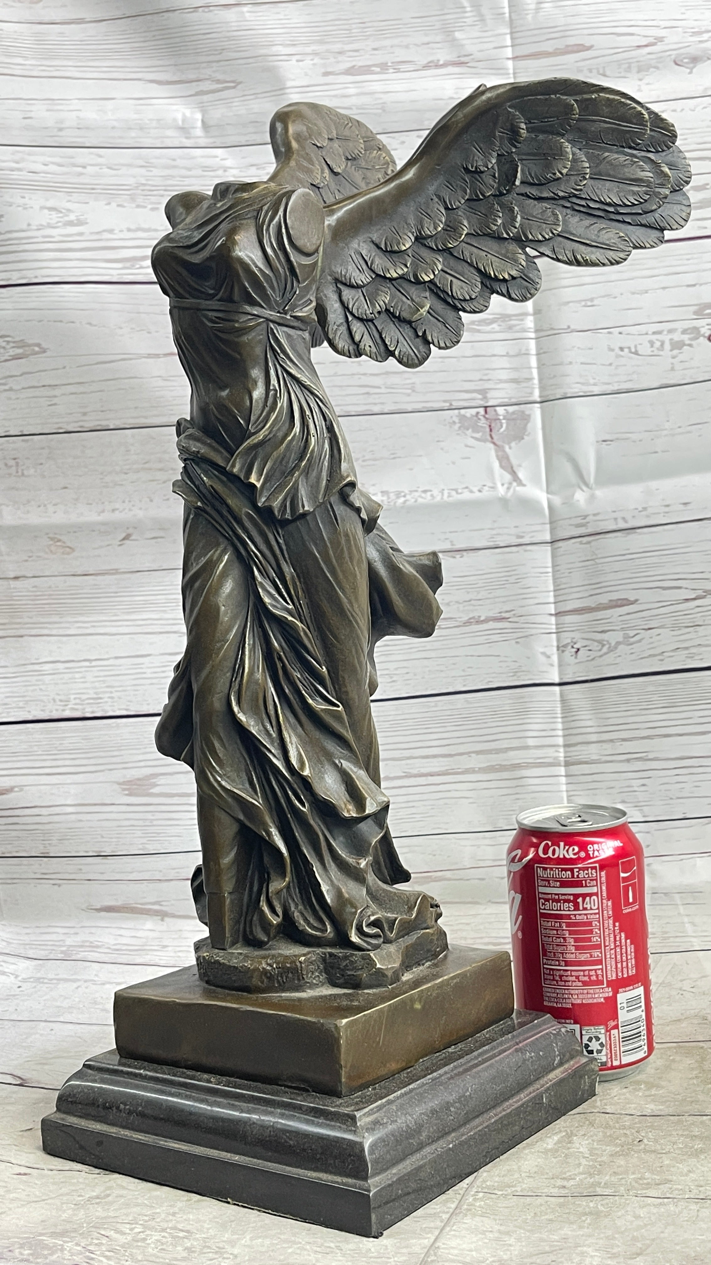 Winged Nike of Samothrace Sculpture Replica from the Louvre