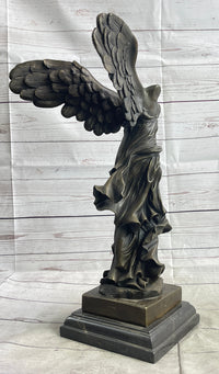 Winged Nike of Samothrace Sculpture Replica from the Louvre
