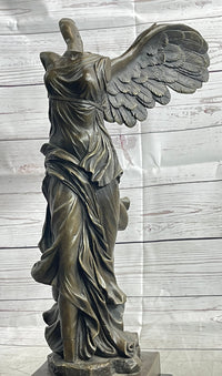 Winged Nike of Samothrace Sculpture Replica from the Louvre