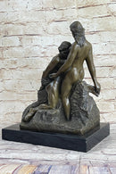 Eternal Idol (1889) by Auguste Rodin Bronze Sculpture on Marble