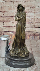 Floral Bronze Maiden – Elegant Goddess by Aldo Vitaleh