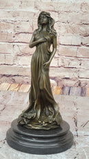 Floral Bronze Maiden – Elegant Goddess by Aldo Vitaleh