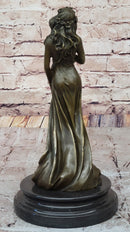 Floral Bronze Maiden – Elegant Goddess by Aldo Vitaleh