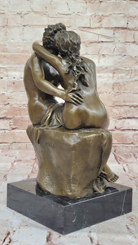 Rodin's 'The Kiss' Bronze Sculpture by Milo