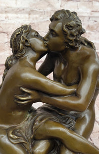 Rodin's 'The Kiss' Bronze Sculpture by Milo