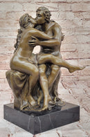 Rodin's 'The Kiss' Bronze Sculpture by Milo