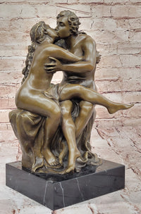 Rodin's 'The Kiss' Bronze Sculpture by Milo