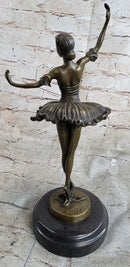 Ballerina Ballet Tutu Dance Class Bronze Sculpture