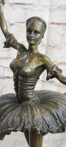 Ballerina Ballet Tutu Dance Class Bronze Sculpture