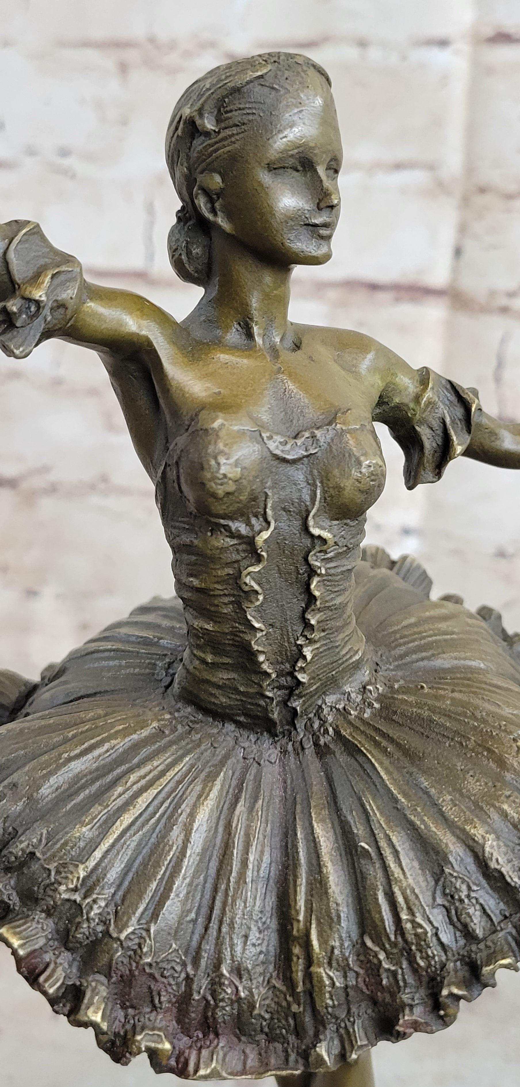 Ballerina Ballet Tutu Dance Class Bronze Sculpture