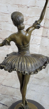 Ballerina Ballet Tutu Dance Class Bronze Sculpture