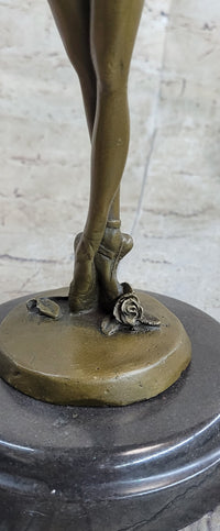 Ballerina Ballet Tutu Dance Class Bronze Sculpture