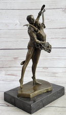 Ballet Dancers Male & Female Bronze Sculpture Art