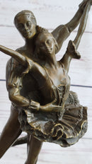 Ballet Dancers Male & Female Bronze Sculpture Art