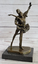 Ballet Dancers Male & Female Bronze Sculpture Art