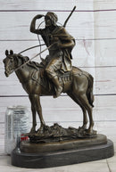 Lawrence of Arabia Bronze Sculpture Arabian Man on Horseback