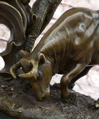 Spanish Matador w/ Bull - Signed Original Bronze Sculpture