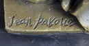 French Artist Jean Patoue Nude Woman Museum Quality Bronze Sculpture