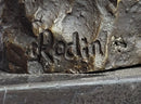 The Thinker by Auguste Rodin Bronze Sculpture on Marble Base