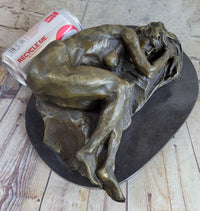 Bronze Sleeping Nude Woman Resting Classic Art Deco