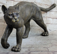 Bronze Metal Cat Kitten Housecat Sculpture Feline Art Signed