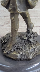 Art Deco Fantasy Butterfly Fairy Angel Bronze Artwork