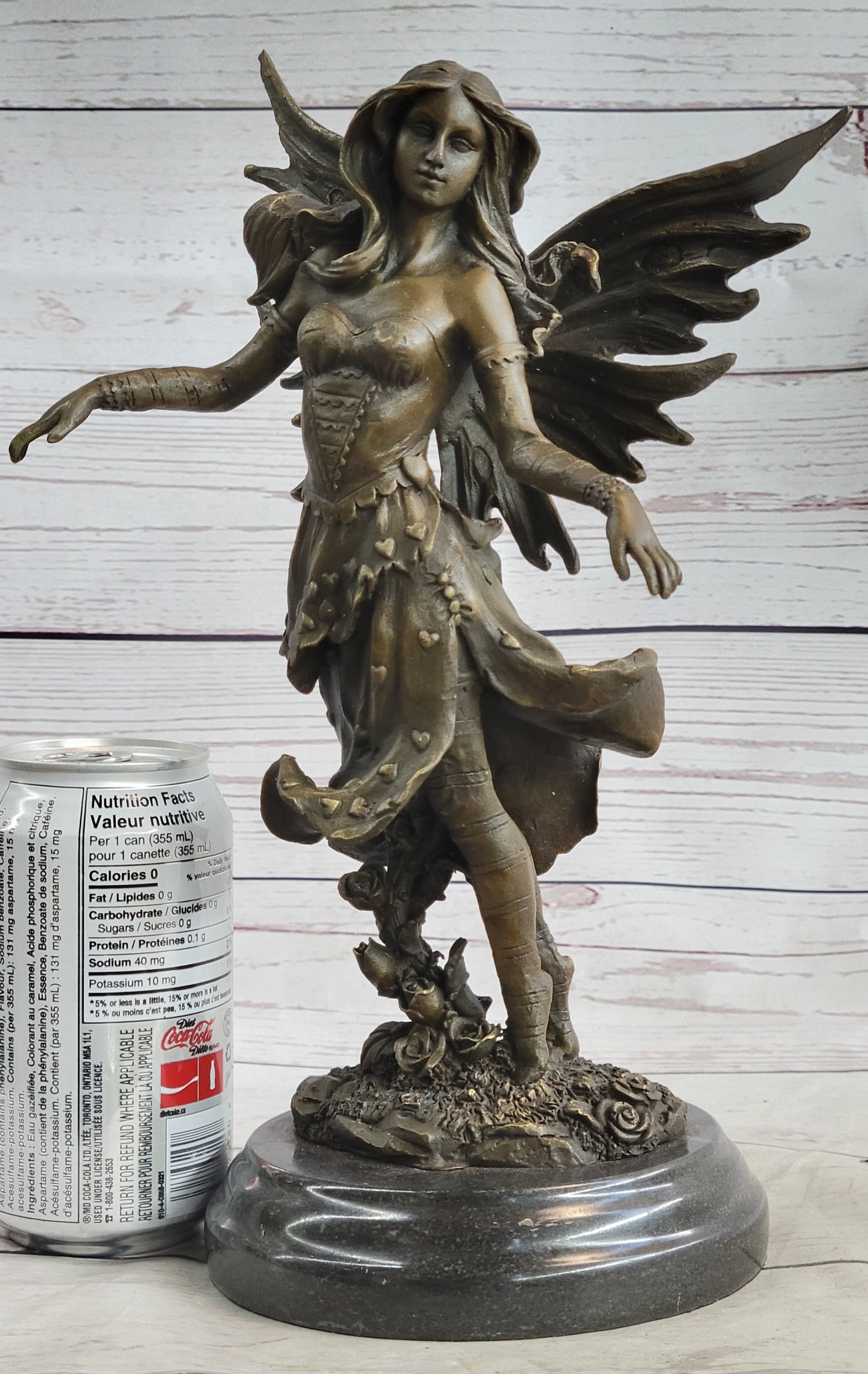 Mythical Bronze Fairy Angel by Aldo Vitaleh