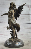 Mythical Bronze Fairy Angel by Aldo Vitaleh