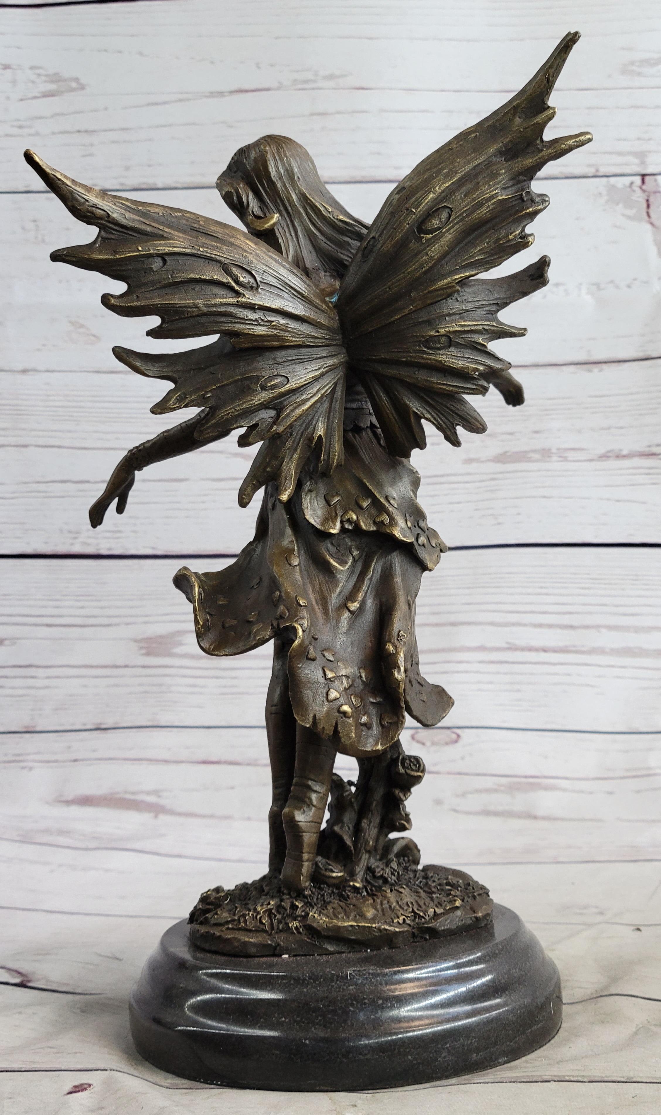Mythical Bronze Fairy Angel by Aldo Vitaleh