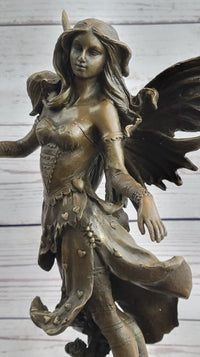 Mythical Bronze Fairy Angel by Aldo Vitaleh