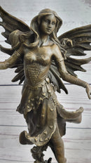 Mythical Bronze Fairy Angel by Aldo Vitaleh