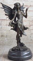 Bronze Sculpture Fairy / Mythical Nude Fairy Mythical Art