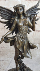 Bronze Sculpture Fairy / Mythical Nude Fairy Mythical Art