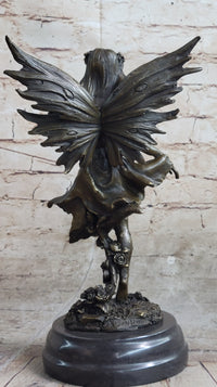 Bronze Sculpture Fairy / Mythical Nude Fairy Mythical Art