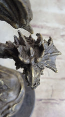 Bronze Dragon Chinese Asian Art Sculpture Lost Wax