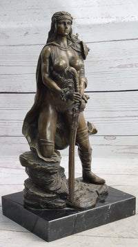 Fantasy Female Viking Amazon Warrior Princess Bronze by Kamiko