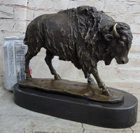 American Buffalo Bison Hot Cast Bronze after Antoine Barye