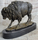 American Buffalo Bison Hot Cast Bronze after Antoine Barye