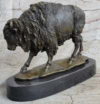 American Buffalo Bison Hot Cast Bronze after Antoine Barye