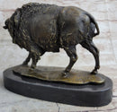 American Buffalo Bison Hot Cast Bronze after Antoine Barye