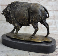 American Buffalo Bison Hot Cast Bronze after Antoine Barye