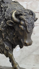 American Buffalo Bison Hot Cast Bronze after Antoine Barye