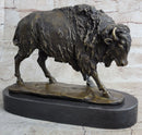 American Buffalo Bison Hot Cast Bronze after Antoine Barye