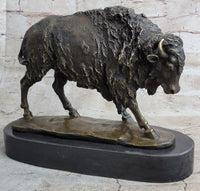 American Buffalo Bison Hot Cast Bronze after Antoine Barye