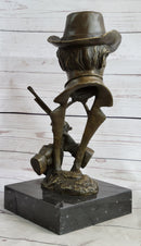 Wyatt Earp OK Corral Bronze Bust Sculpture Western Art