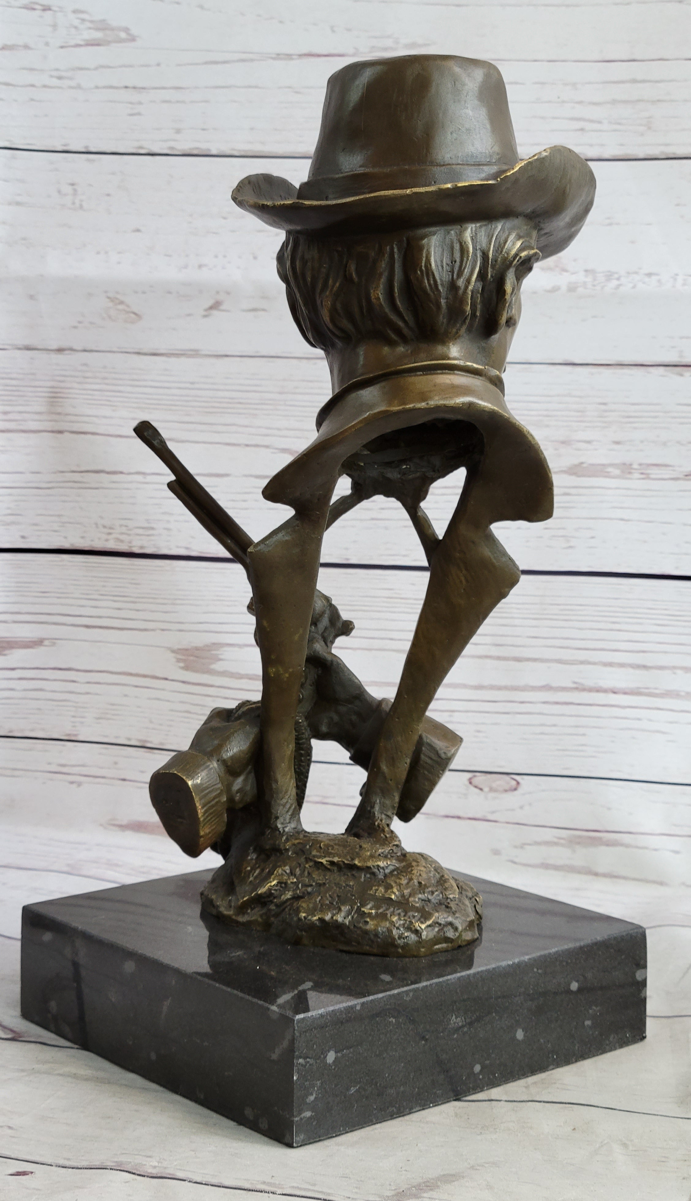 Wyatt Earp OK Corral Bronze Bust Sculpture Western Art