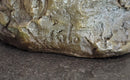 Barye Jaguar Attacking Baby Gazelle Bronze Marble Sculpture