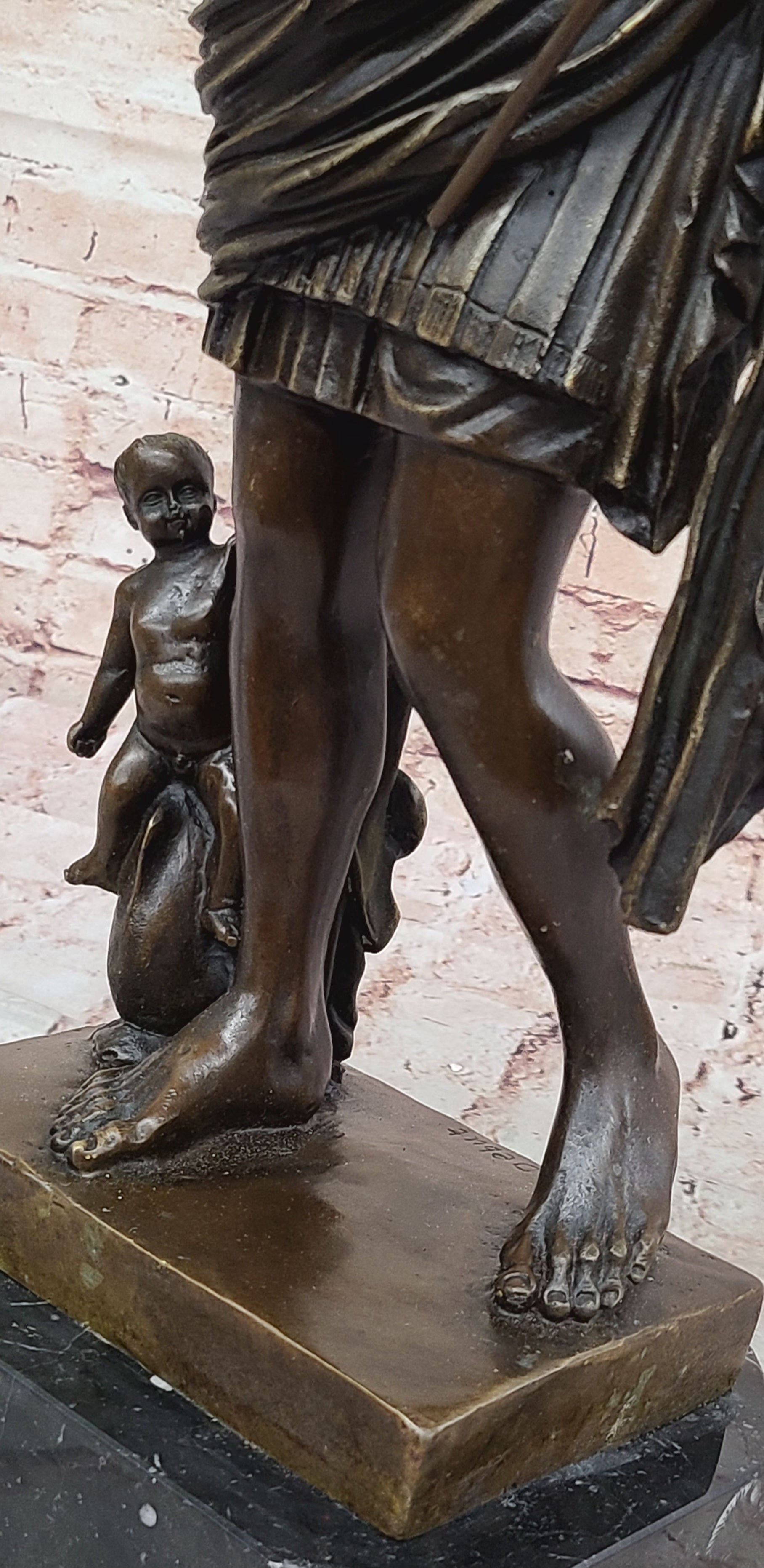 Augustus of Prima Porta Caesar Octavian Bronze Sculpture