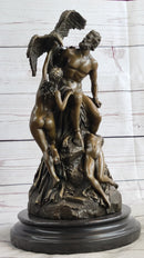 Prometheus Bound and the Oceanids Bronze Nude Statue Sculpture Greek Mythology