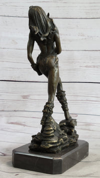 Xena Warrior Princess Bronze Sculpture Art